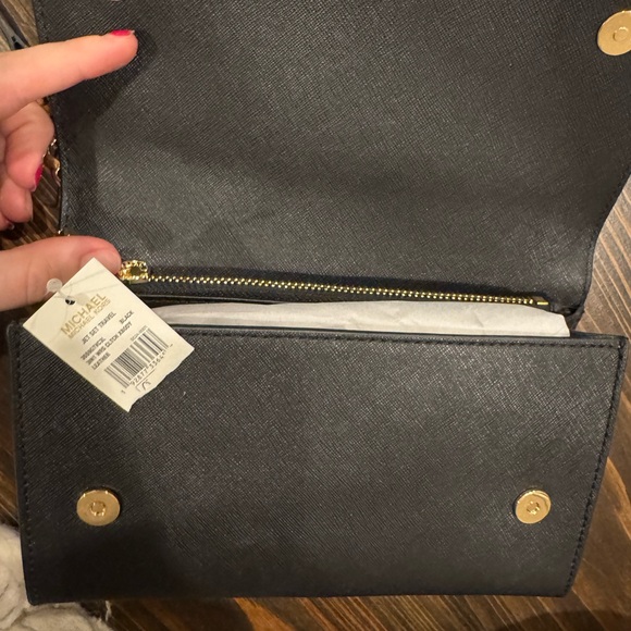 NWTS michael kors jet set travel 3IN1 crossbody / clutch - Picture 5 of 5